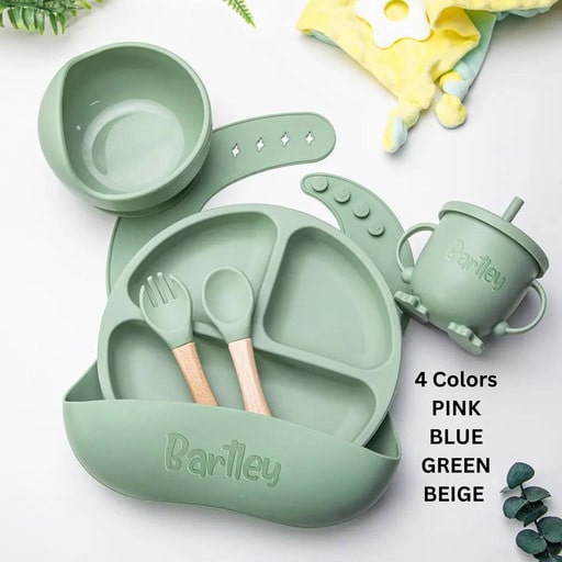 Personalized dinnerware for babies