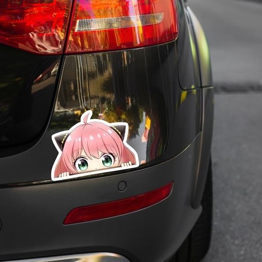Anime Peeker Stickers for Cars
