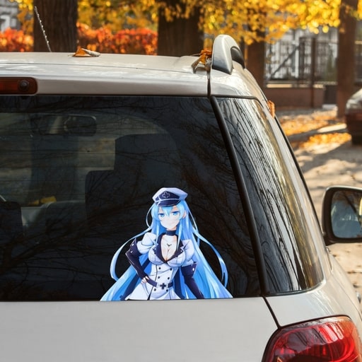 Vinyl Stickers for Cars Sexy Anime Edition