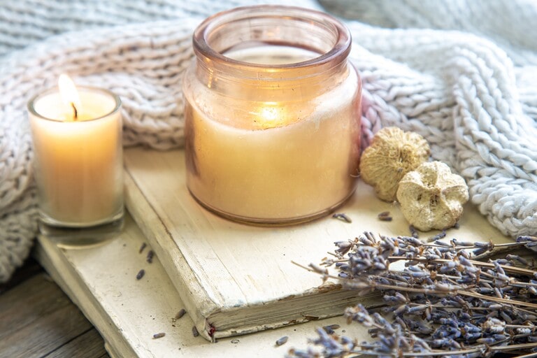 Choose scented candles when it comes to self-care gifts