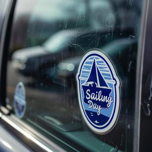 custom car window decals features business logo