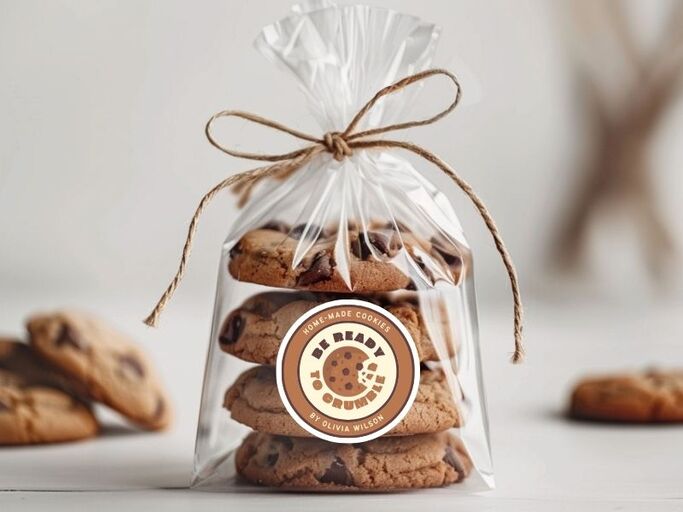 Homemade baked cookies