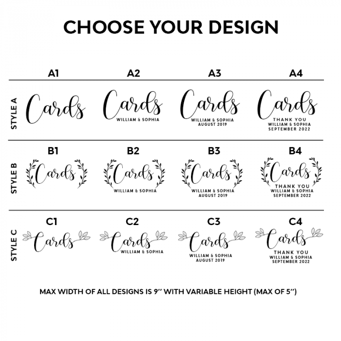 CHOOSE YOUR DESIGN