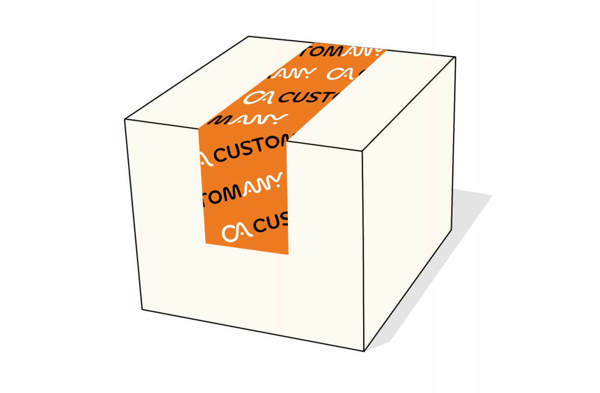 Custom packaging tape