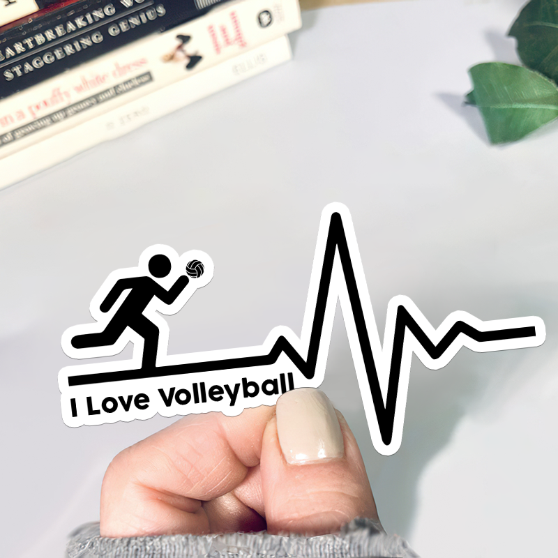 customany-volleyball-sticker