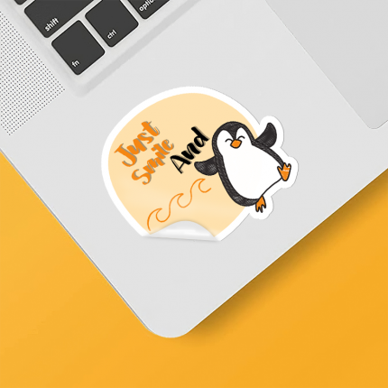 Custom Just Smile And Wave Boys Animals Stickers