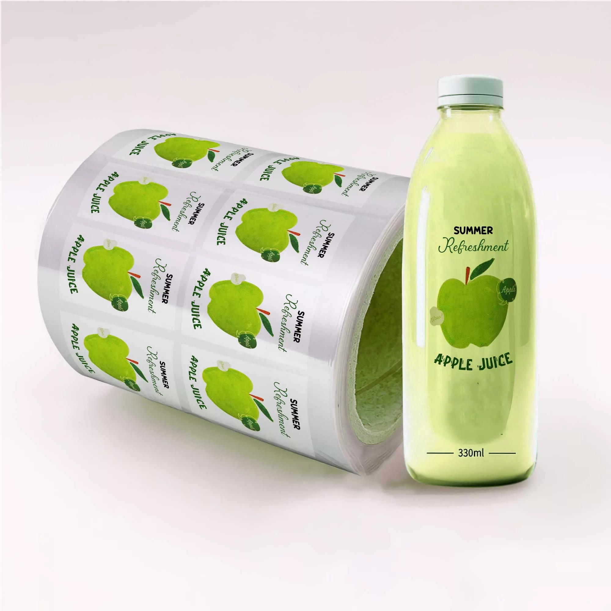 Clear Roll Labels 2 Clear roll label 2