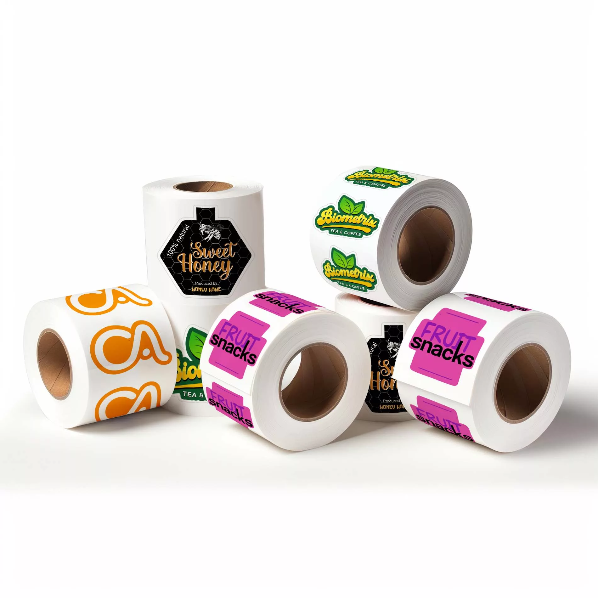 Custom Stickers - Print Your Own Cut-to-size and Roll Stickers