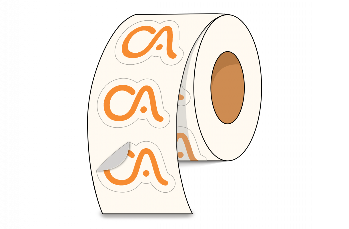 Die-Cut Roll Labels