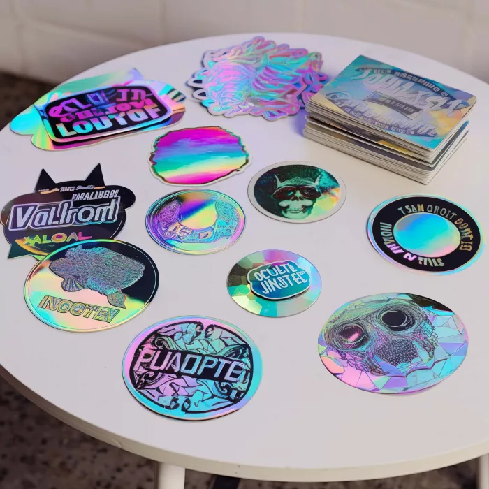 Holographic stickers 3