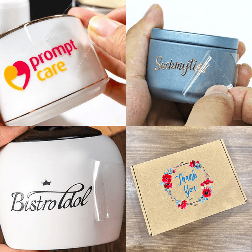 Clear Stickers Custom Stickers Make Custom Stickers Your Way