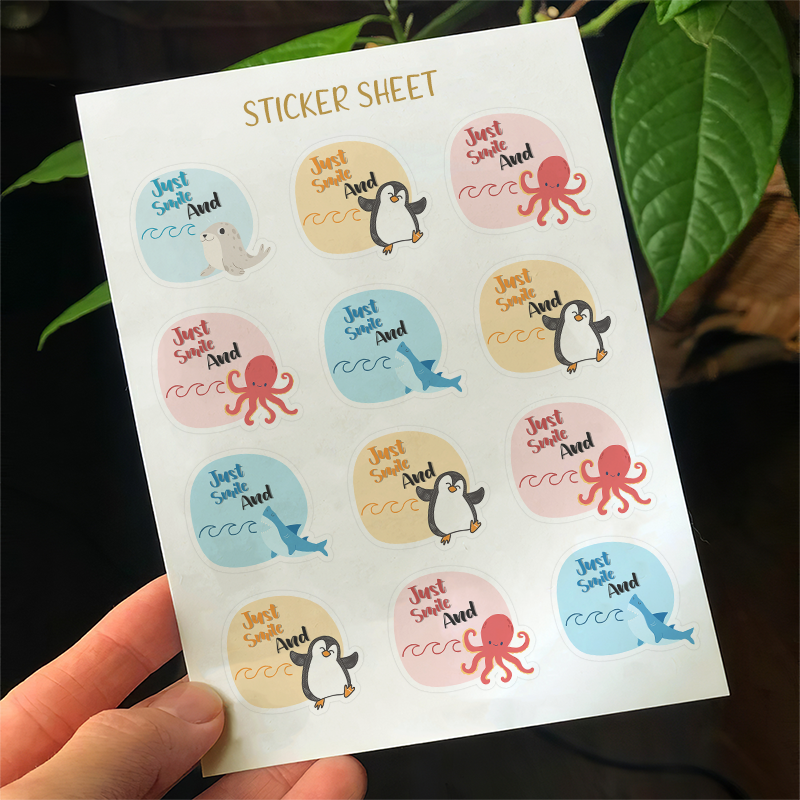 Difference between Vinyl Stickers and Paper Stickers