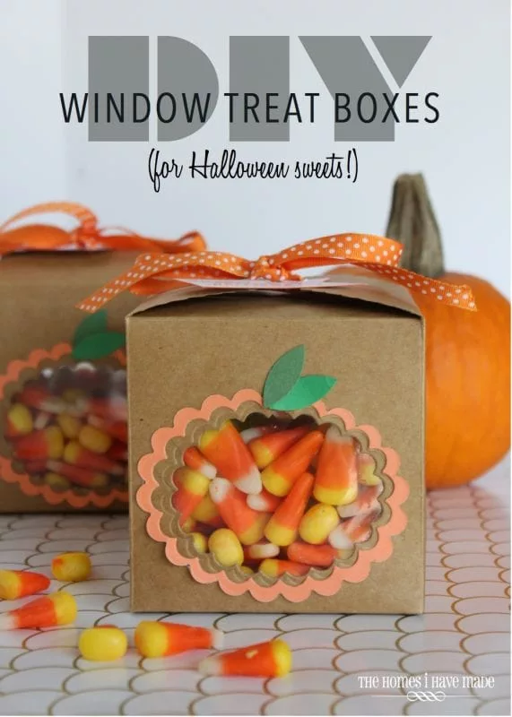DIY Window Box for Halloween Sweets