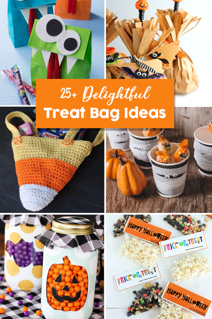 25+ Halloween Candy Treat Bag Ideas that Sure to Delight - Custom ...