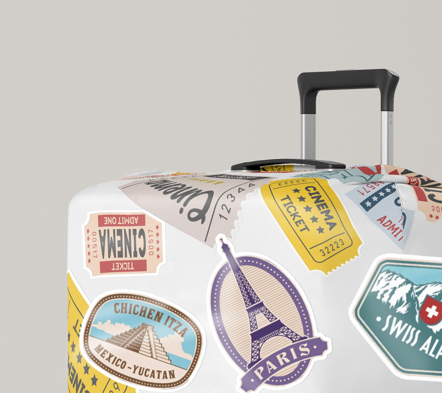 Family Luggage - Markers to Buy & DIY Ideas to Always Spot Your Bags