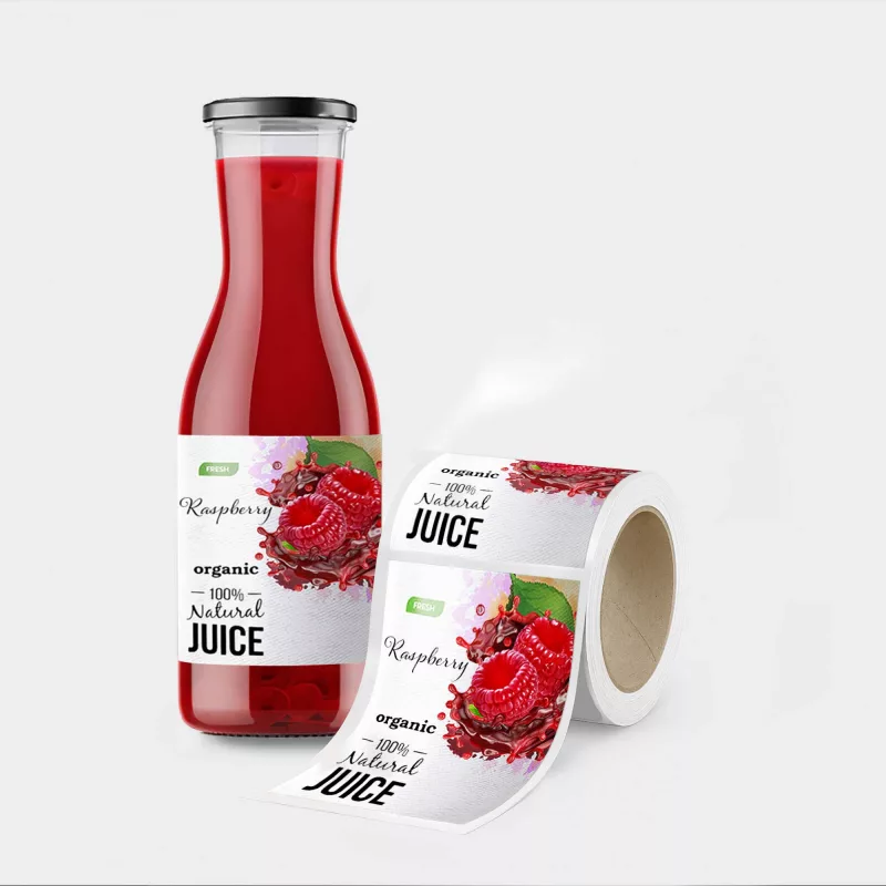 BOPP labels work well for food and beverage products