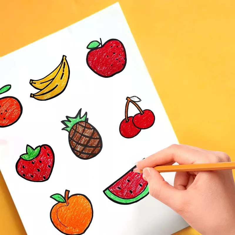 Design your homemade sticker by drawing