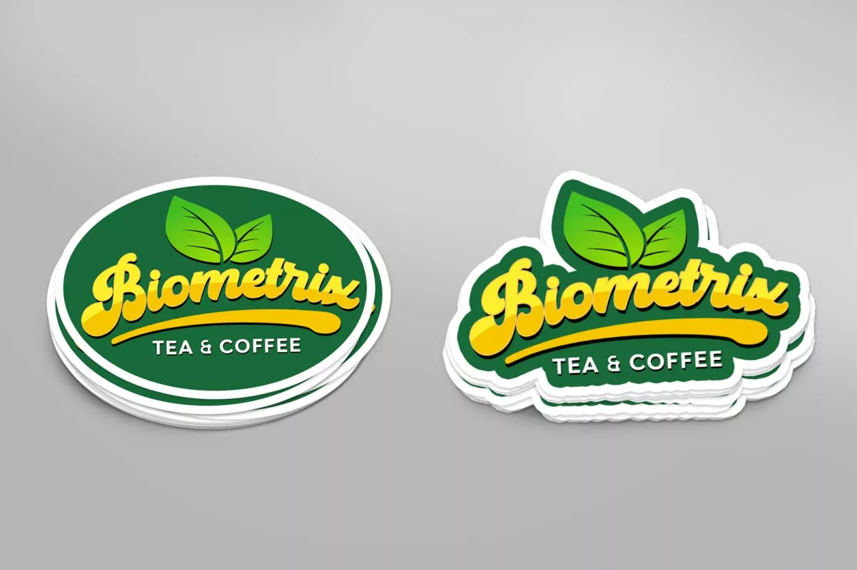 Die Cut Stickers Highlight Every Edge Of Your Logo Design