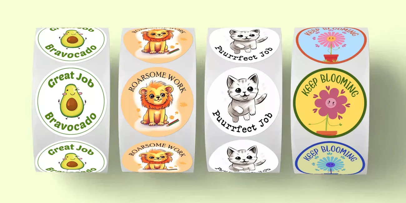 Reward stickers How to excite and engage children's learning