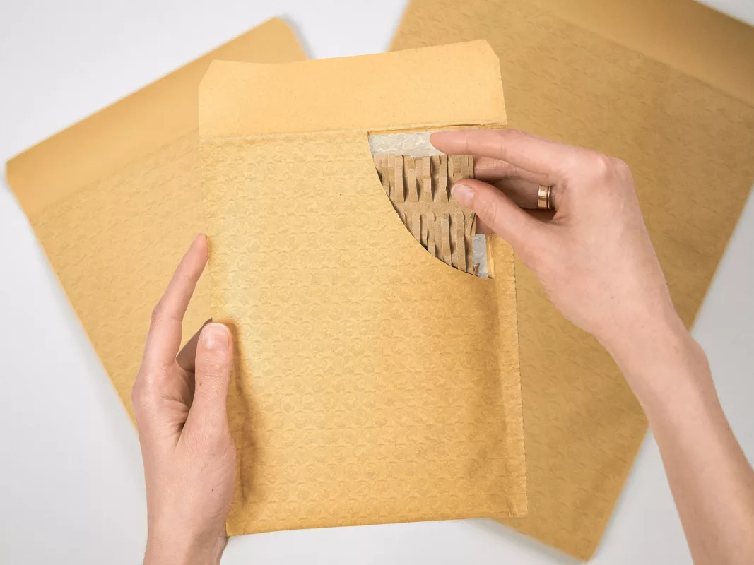 Recycle bubble online envelopes