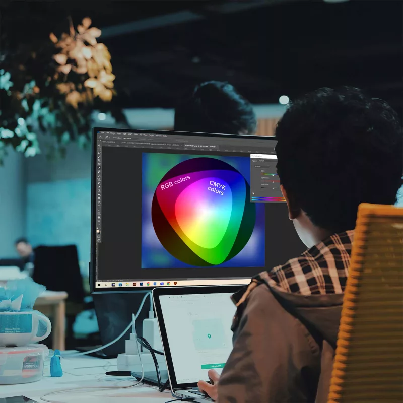 RGB is a color mode used for displaying on computer screens