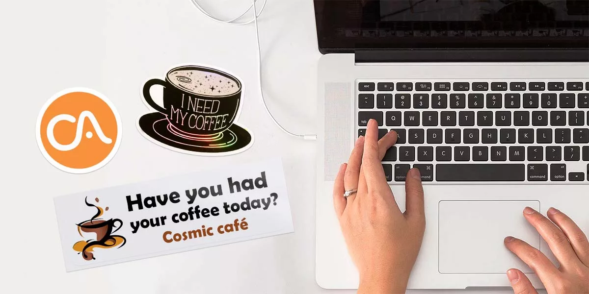 10 useful ideas for using advertising stickers in branding