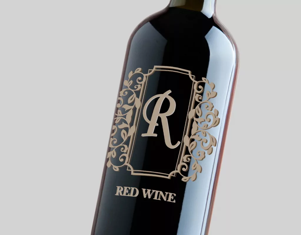 3D UV transfer labels are commonly used on wine bottle for a high-end appearance