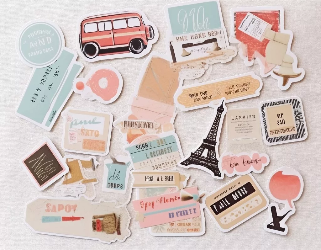 Choosing a style for the aesthetic sticker packs will help you shape your decorating idea