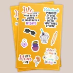 Mom Life sticker sheet to celebrate Mother's Day