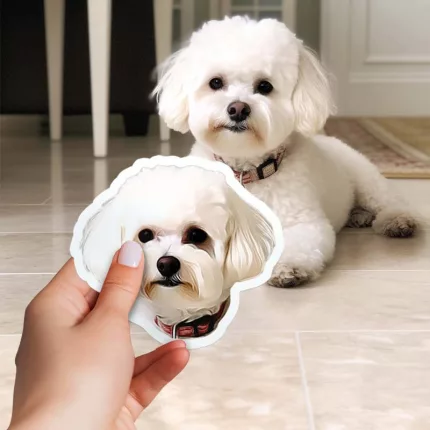 Highly Realistic Custom Pet Photo Stickers 1