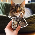Highly Realistic Custom Pet Photo Stickers 4