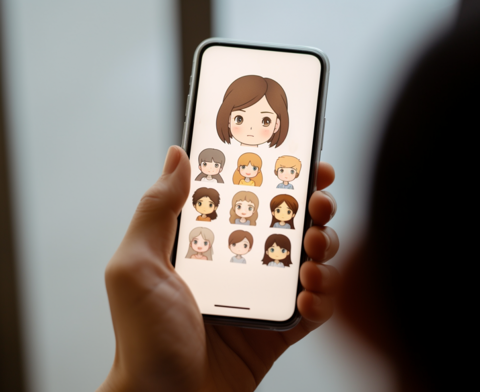 AI helps to create customized stickers on your phone