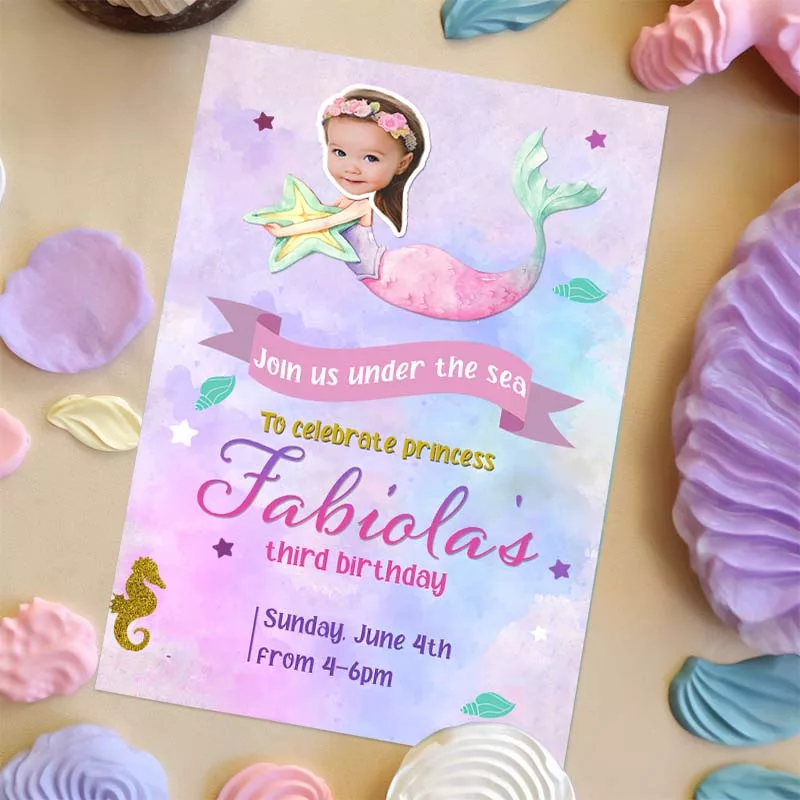 5 Steps to Throw A Incredible Mermaid Themed Birthday Party - Custom  Stickers - Make Custom Stickers Your Way