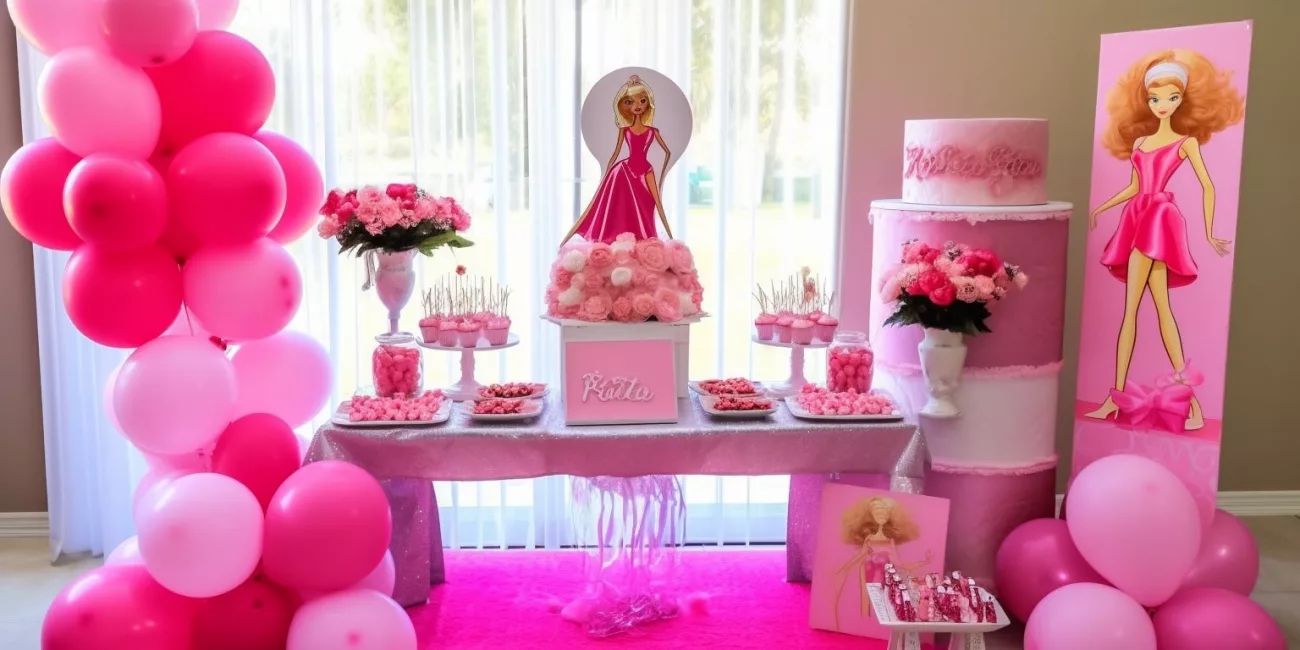Barbie Theme Birthday Decoration Ideas 2022, Barbie Birthday Decor