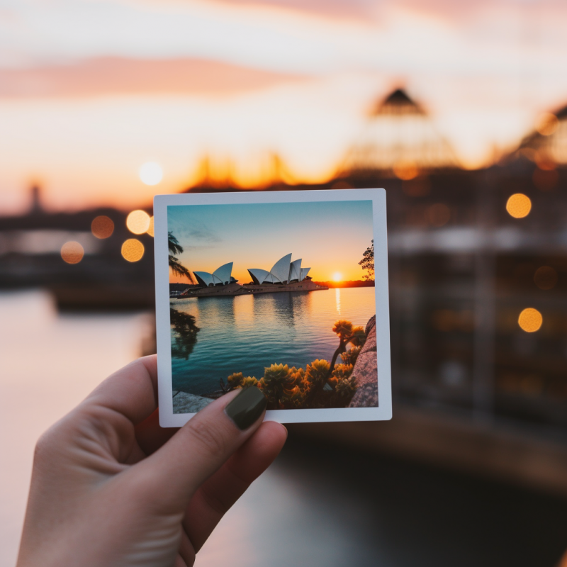 Full photo stickers are suitable for your favorite landscape photos