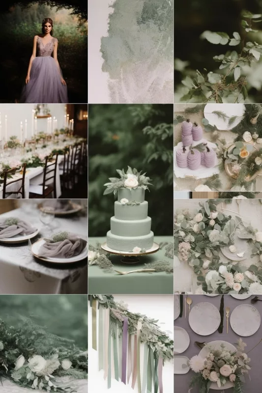 Sage Green theme ideas for wedding