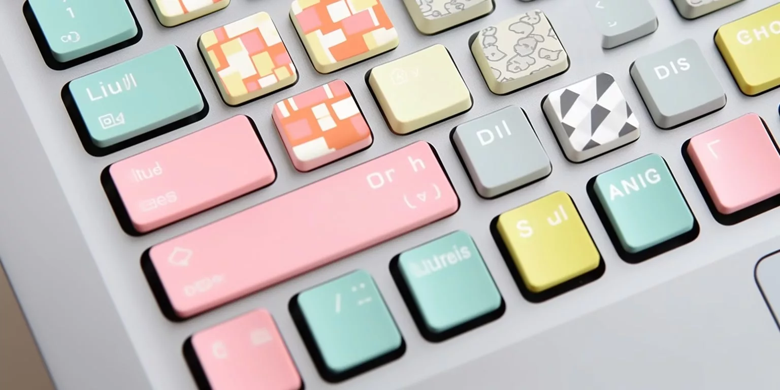 Aesthetic Custom Laptop Keyboard