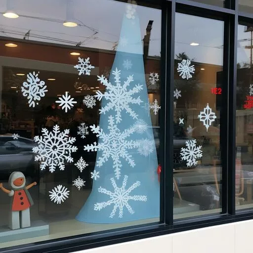 Snowflake Window Stickers - Transform Your Home into a Winter Wonderland –  Decords