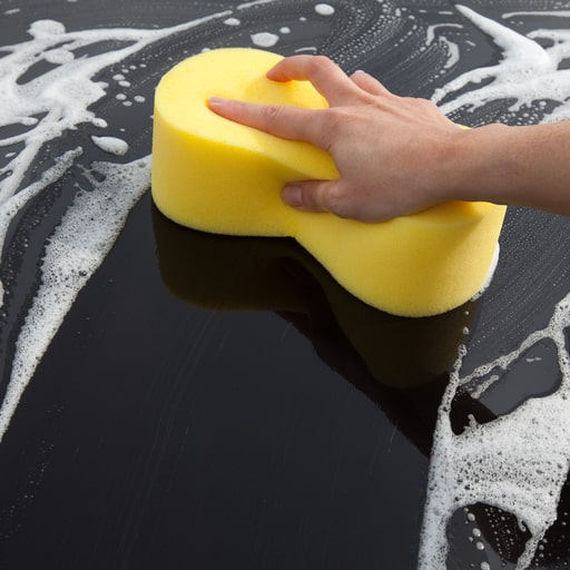 Add a few drops of dish soap water before applying vinyl stickers to prevent air bubbles