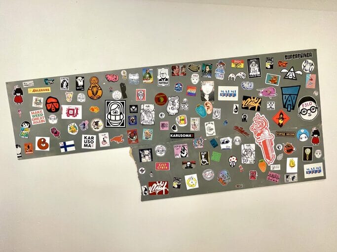 Bring your sticker collection to Local Exhibitions