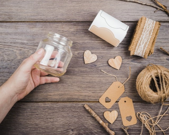 Give your mason jars a holiday makeover