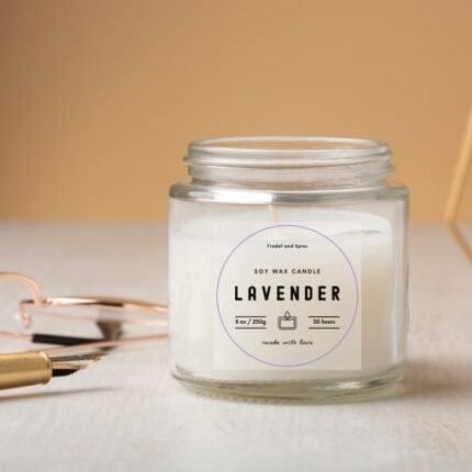 Business guide: Top 5 custom candle labels for an exceptional look ...