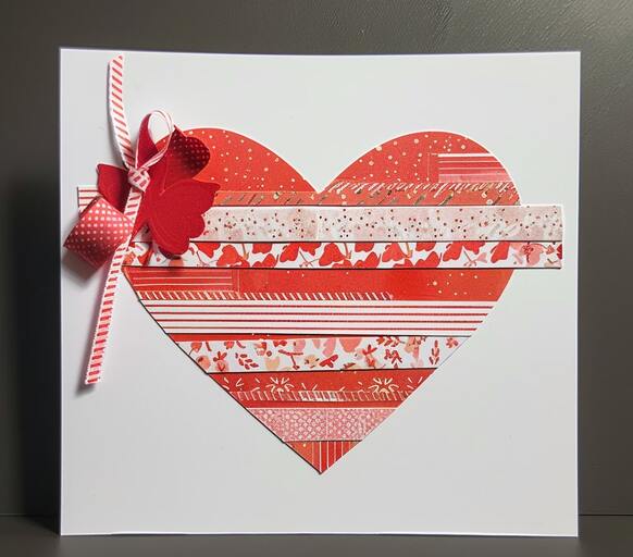 Using Custom packaging tapes or Washi tapes to make Valentine bags