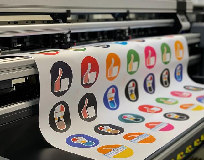 Find sticker printing solutions