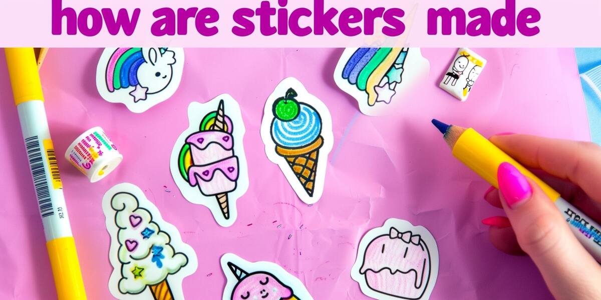 How Are Stickers Made A-Z of Sticker Production for Beginners