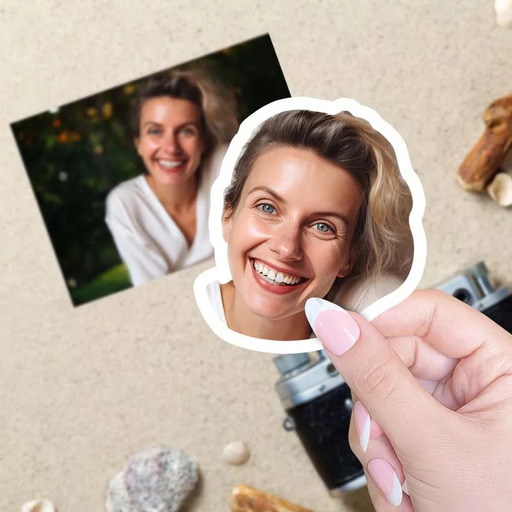 Custom photo stickers are one of the most common type of POD stickers