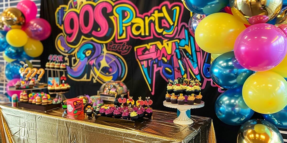 8 Steps To Host A Perfectly Retro 90s Theme Party