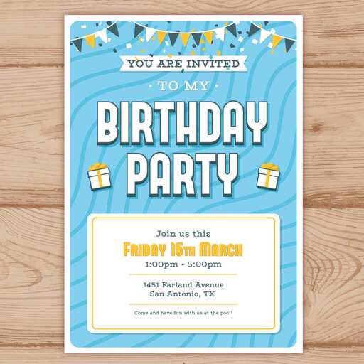 Adding Bluey stickers to these plain invitations will ensure everything fits the theme perfectly