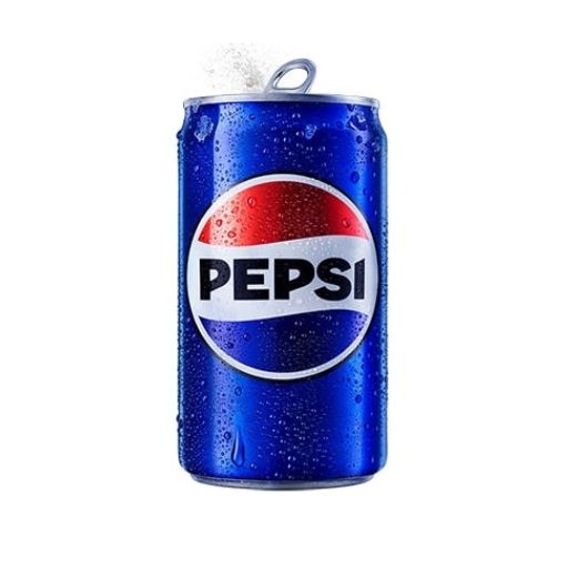 Pepsi can in blue