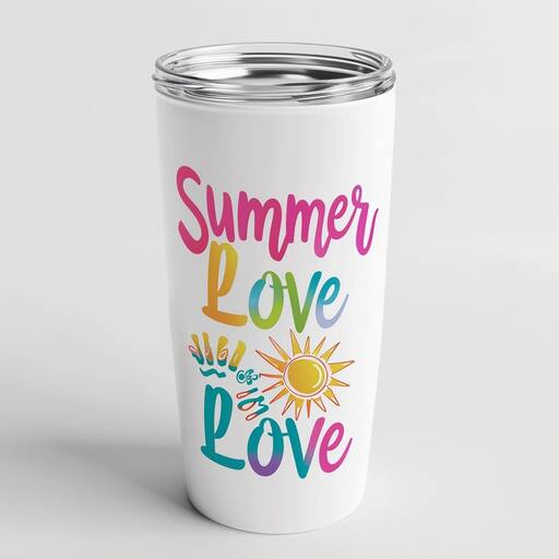 Personalizing your tumbler with transfer stickers